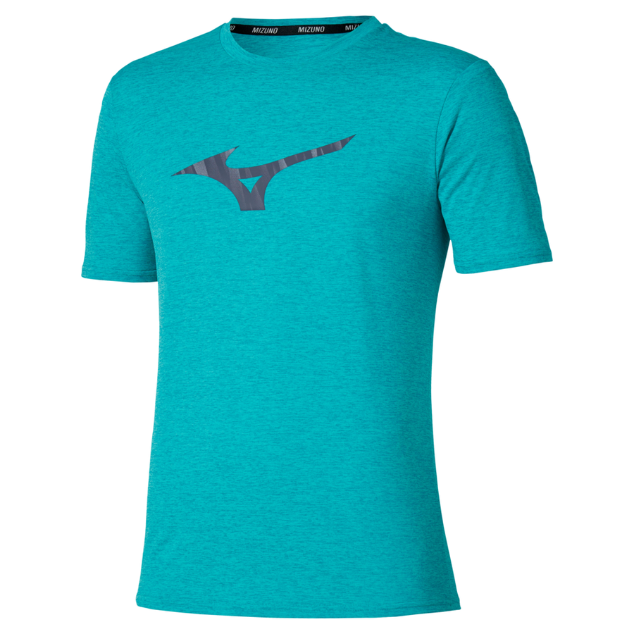 Mizuno Core Runbird Short Sleeve Tee Capri Breeze